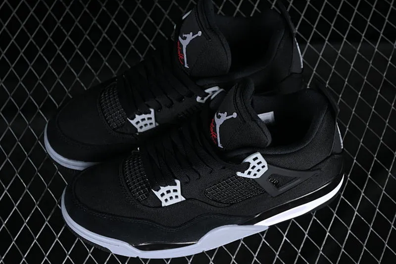All Categories Air Jordan Jordan Series Basketball Shoes Air Jordan 4 Special Price #ZG Version Air Jordan 4 Retro "Olive Canvas" AJ4 Joe 4 Black Gray Denim DH7138-006